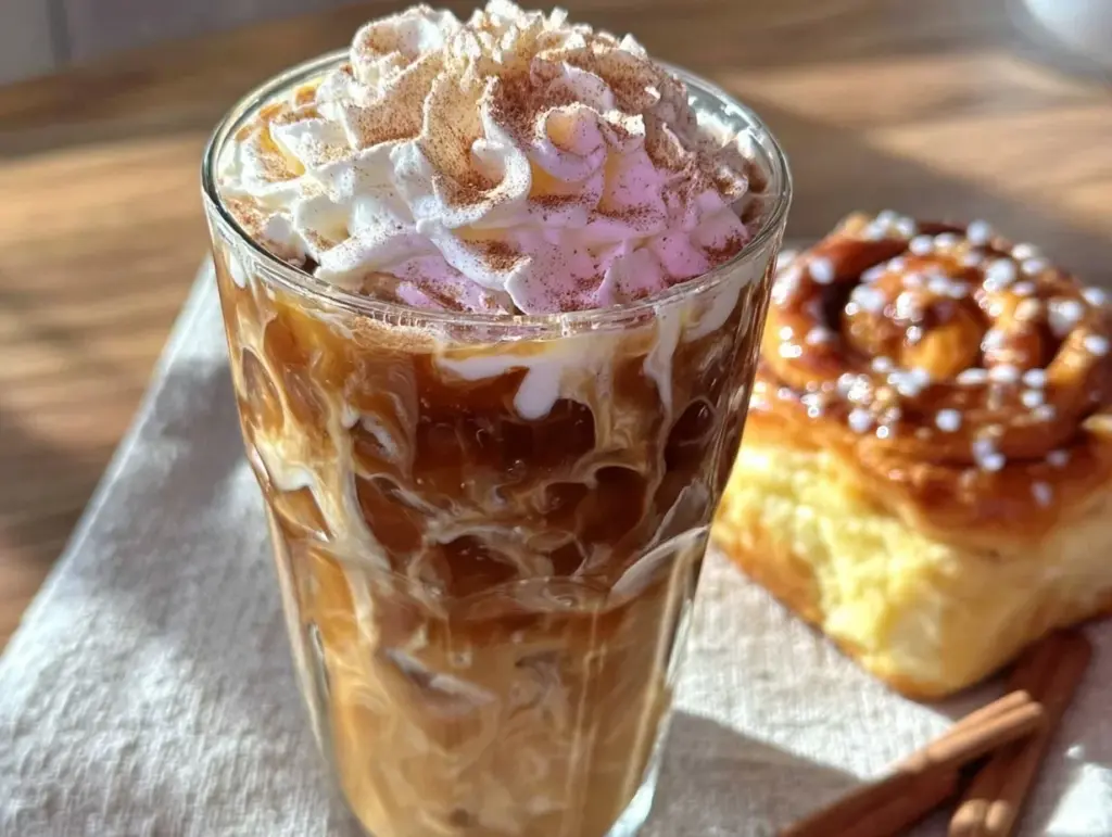 Creamy Cinnamon Roll Cold Brew - featured image