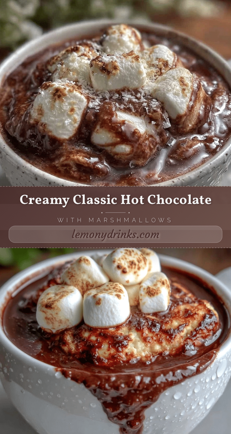 creamy classic hot chocolate recipe