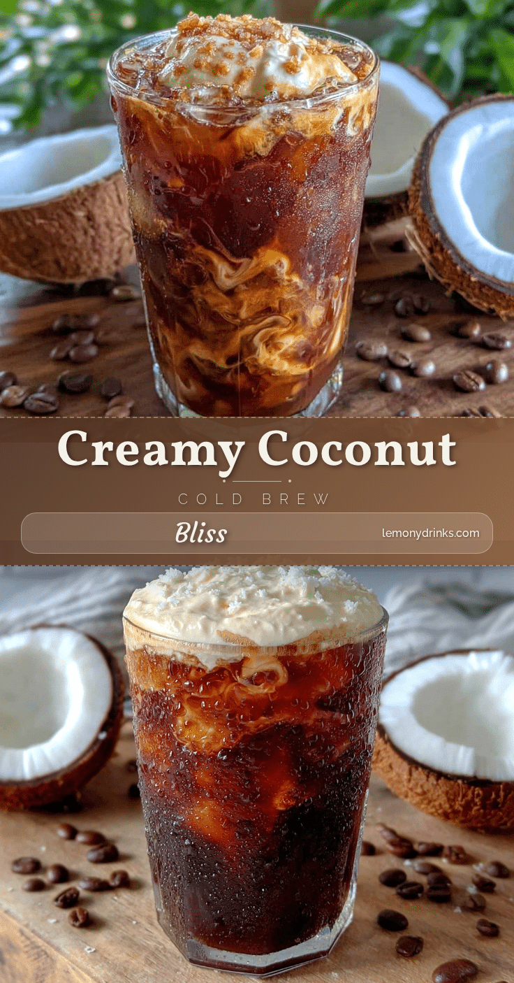 creamy coconut cream cold brew recipe