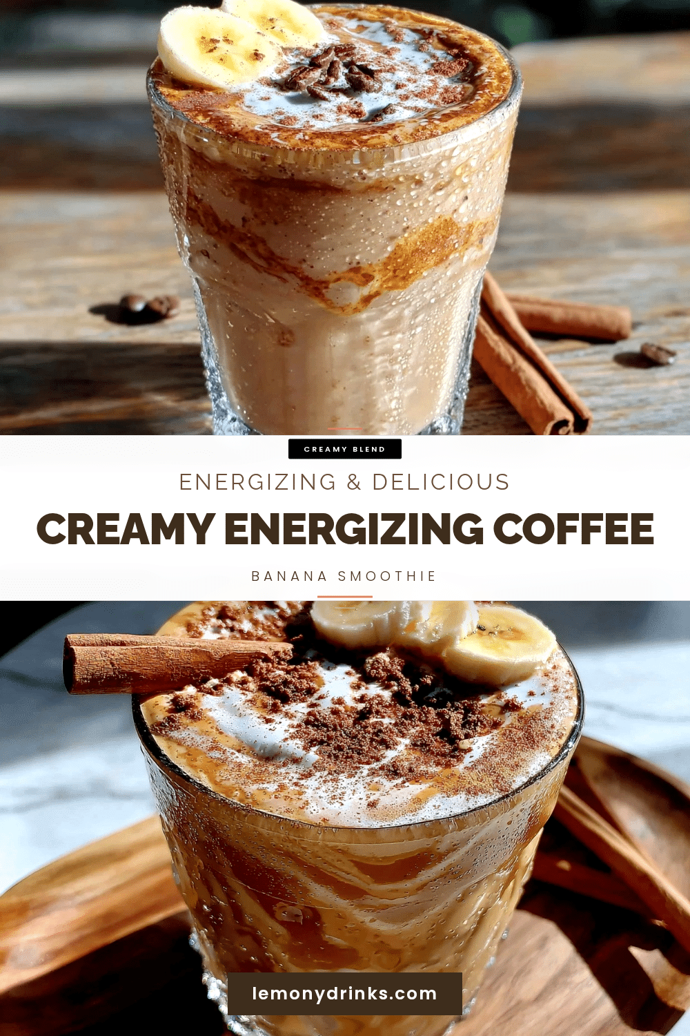 creamy coffee banana smoothie recipe