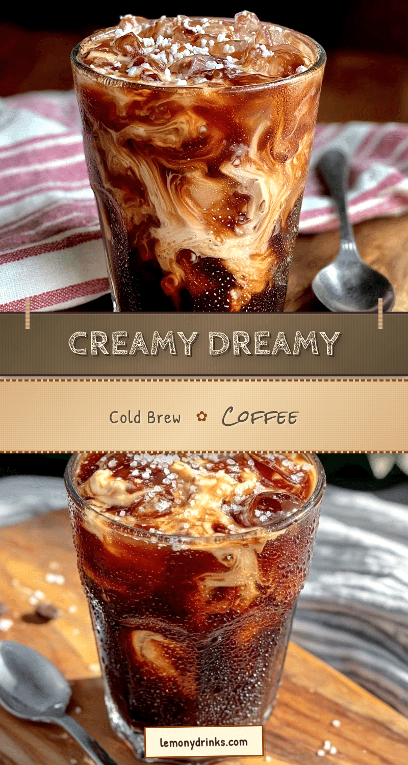 creamy cold brew coffee recipe