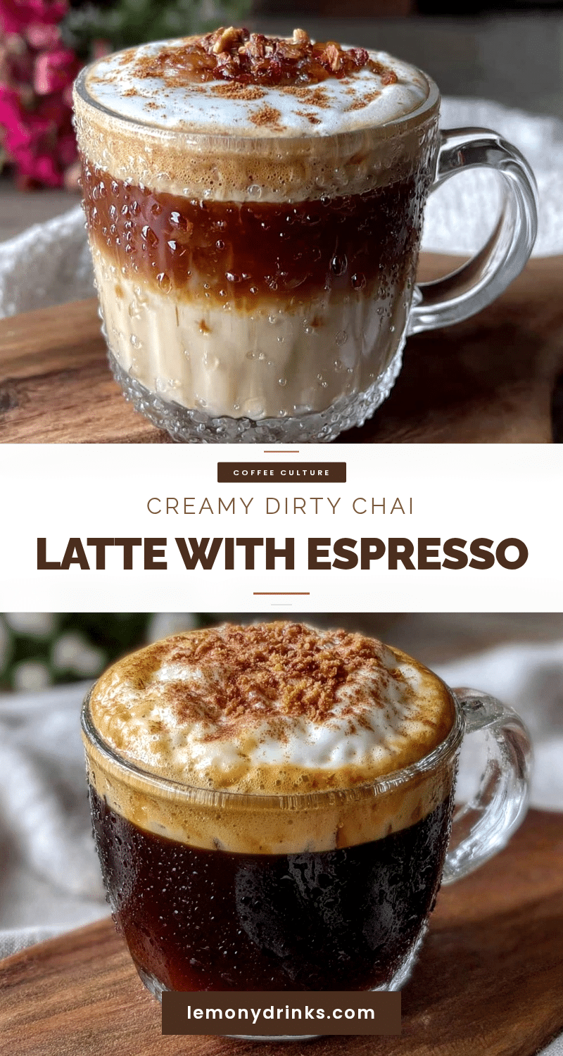 creamy dirty chai latte recipe