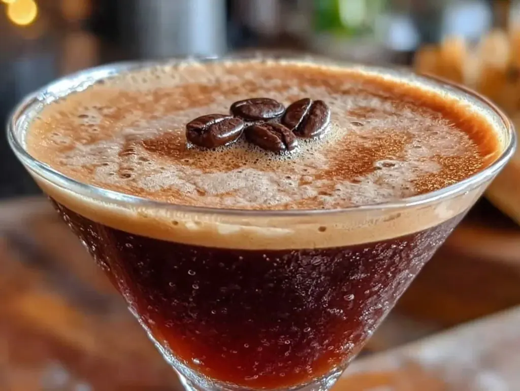 creamy espresso martini recipe - featured image