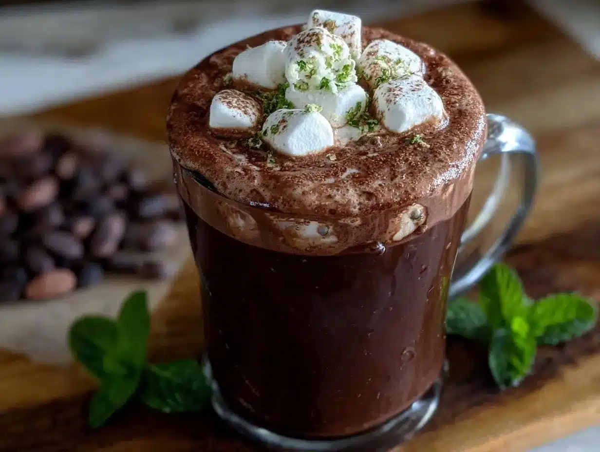 Creamy Guinness Hot Chocolate preparation steps