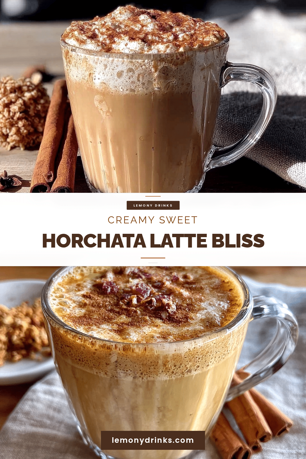 creamy horchata latte recipe