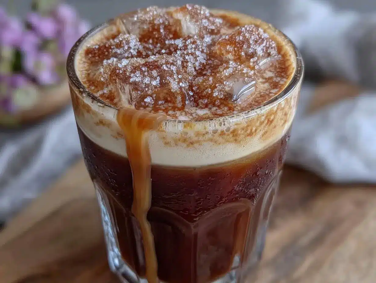creamy iced shaken espresso preparation steps