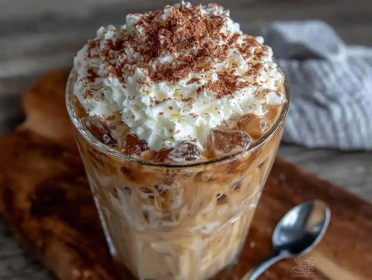 creamy iced white mocha recipe preparation steps