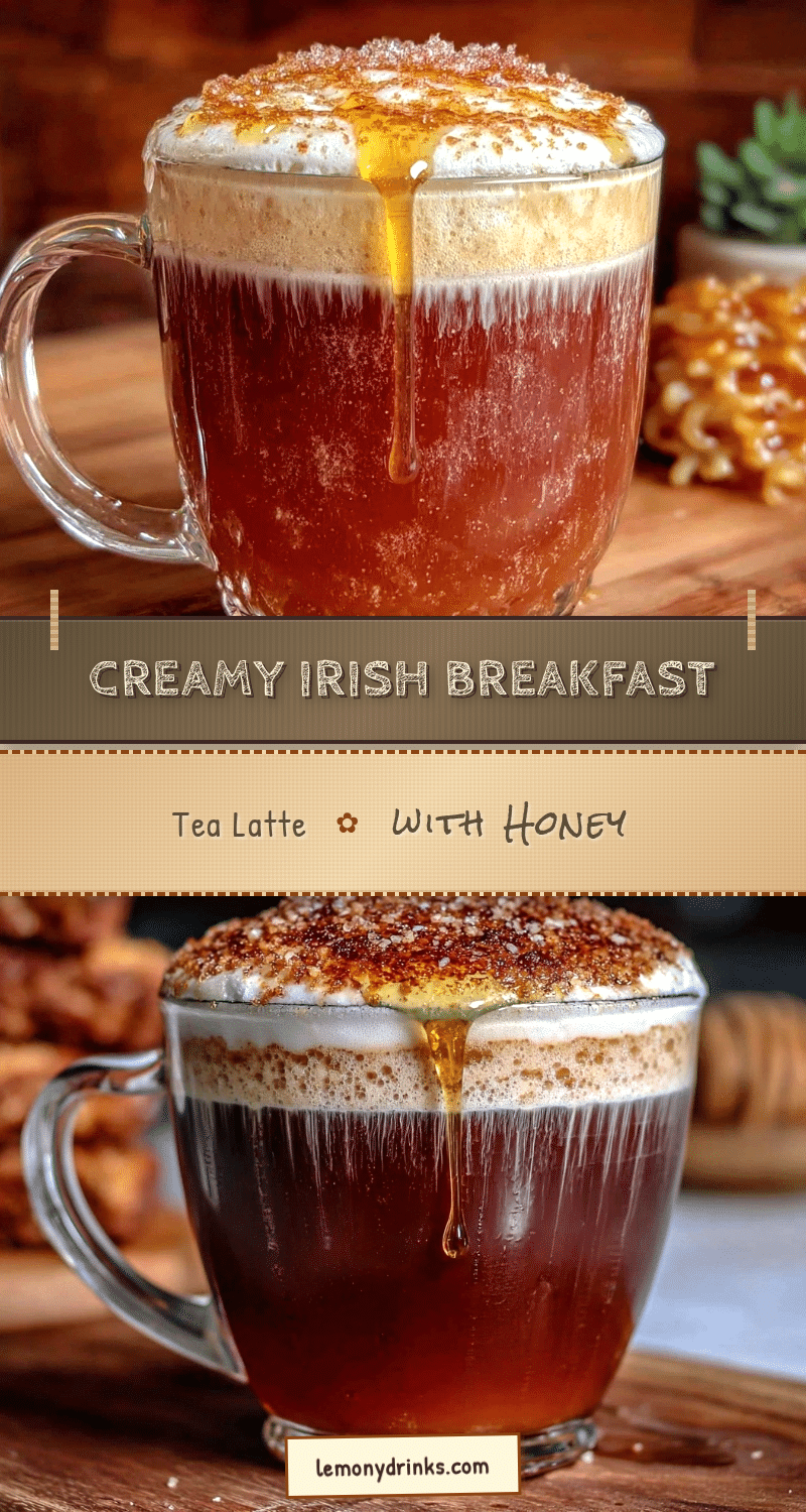 Creamy Irish Breakfast Tea Latte recipe