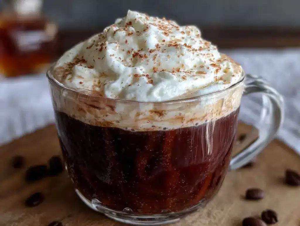 creamy irish coffee - featured image