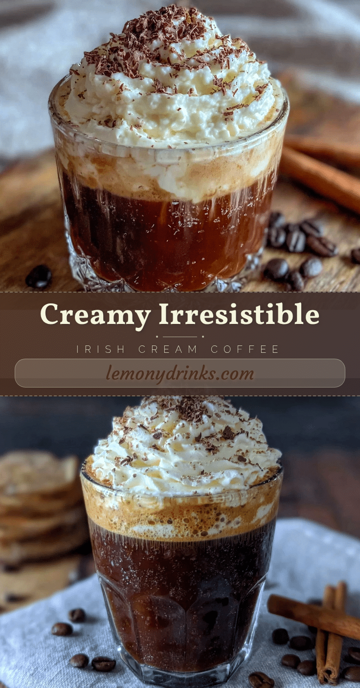 Creamy Irish Cream Coffee recipe