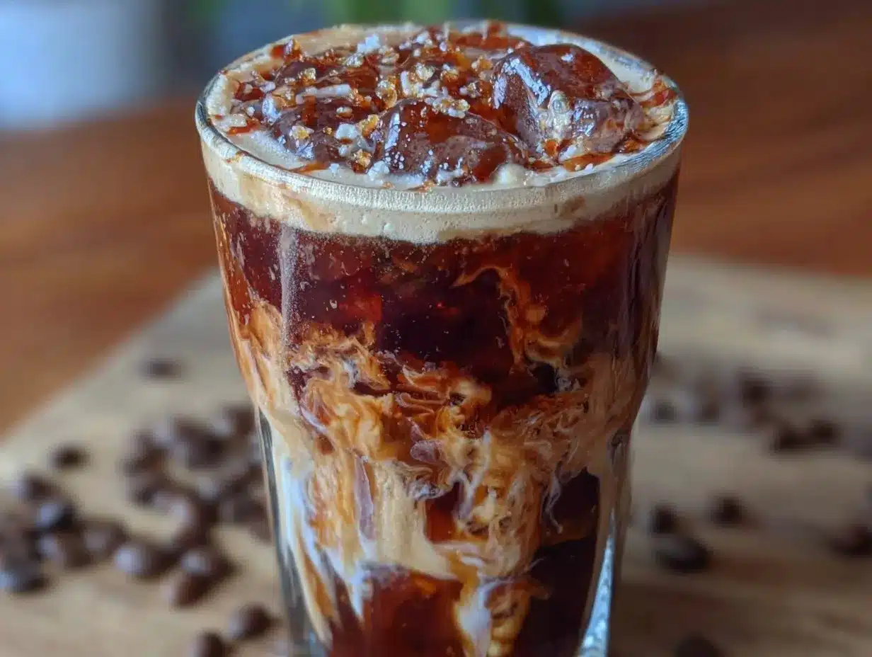 creamy Irish Cream cold brew preparation steps