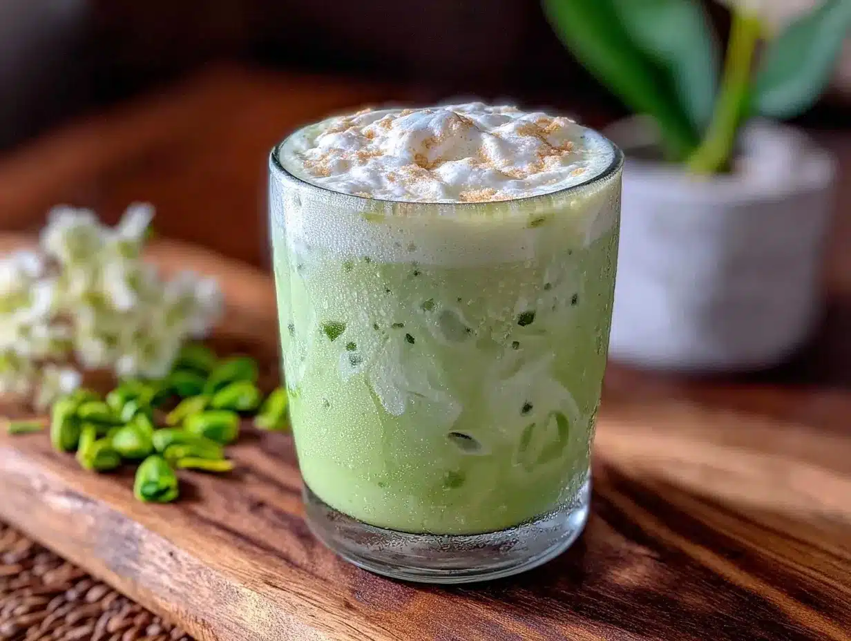creamy jasmine green tea latte preparation steps