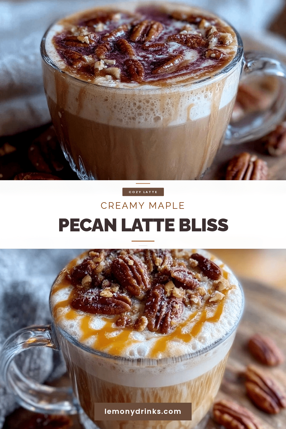 Creamy Maple Pecan Latte recipe
