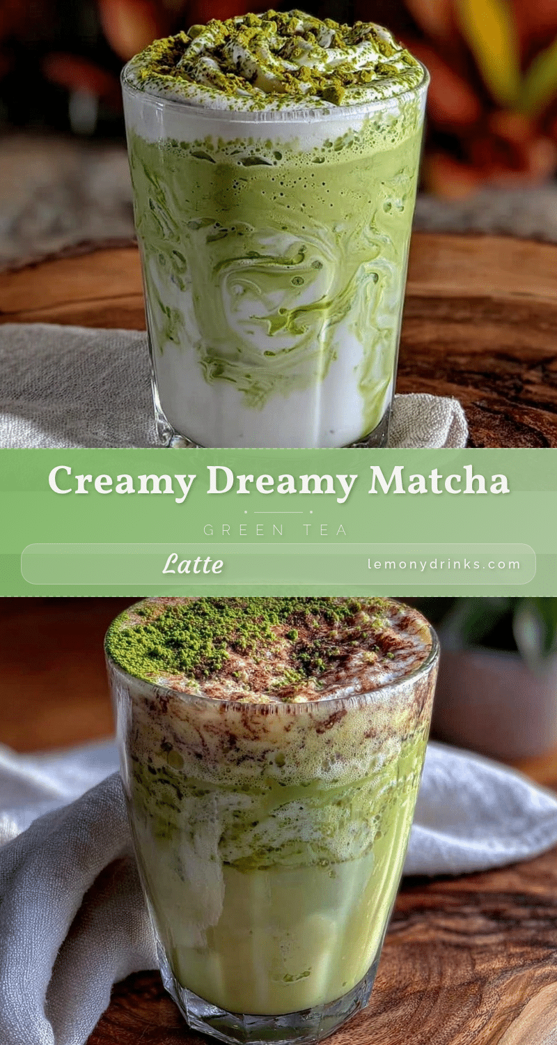 creamy matcha green tea latte recipe