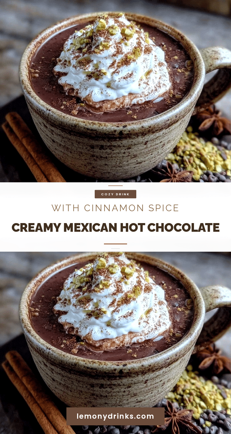 creamy Mexican hot chocolate recipe