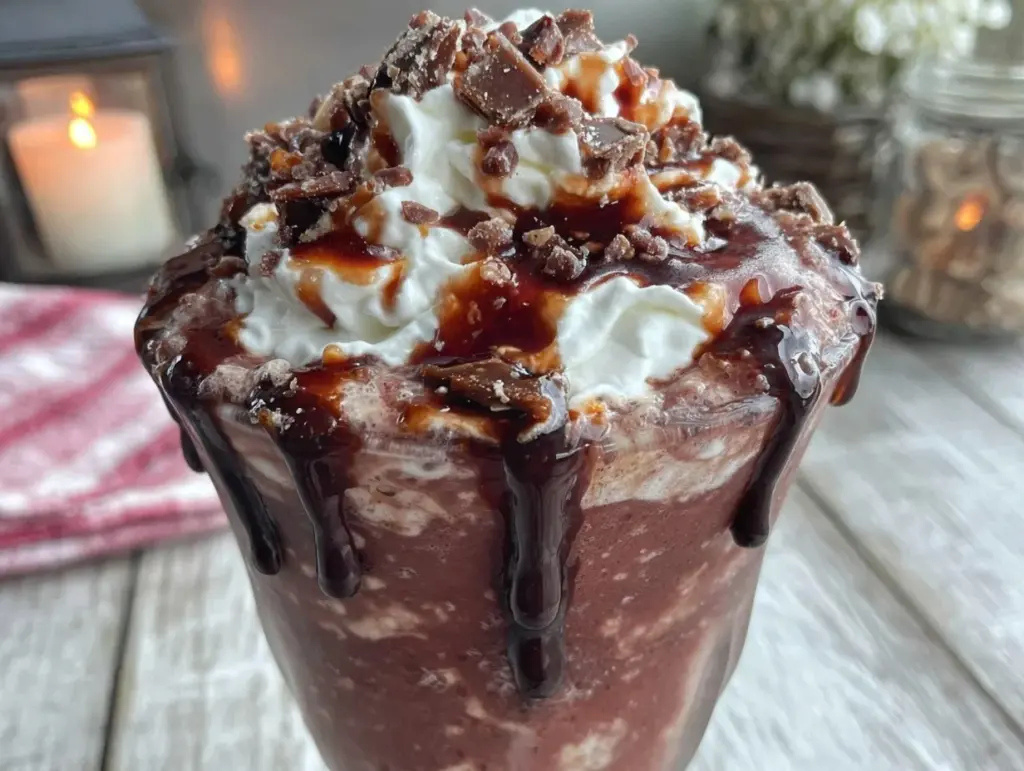 creamy mudslide cocktail - featured image