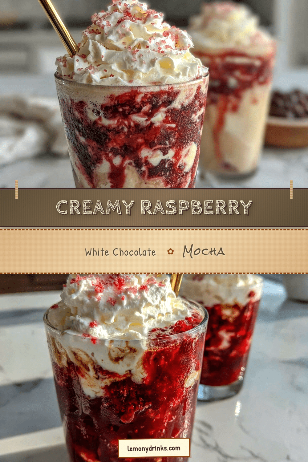 creamy raspberry white chocolate mocha recipe