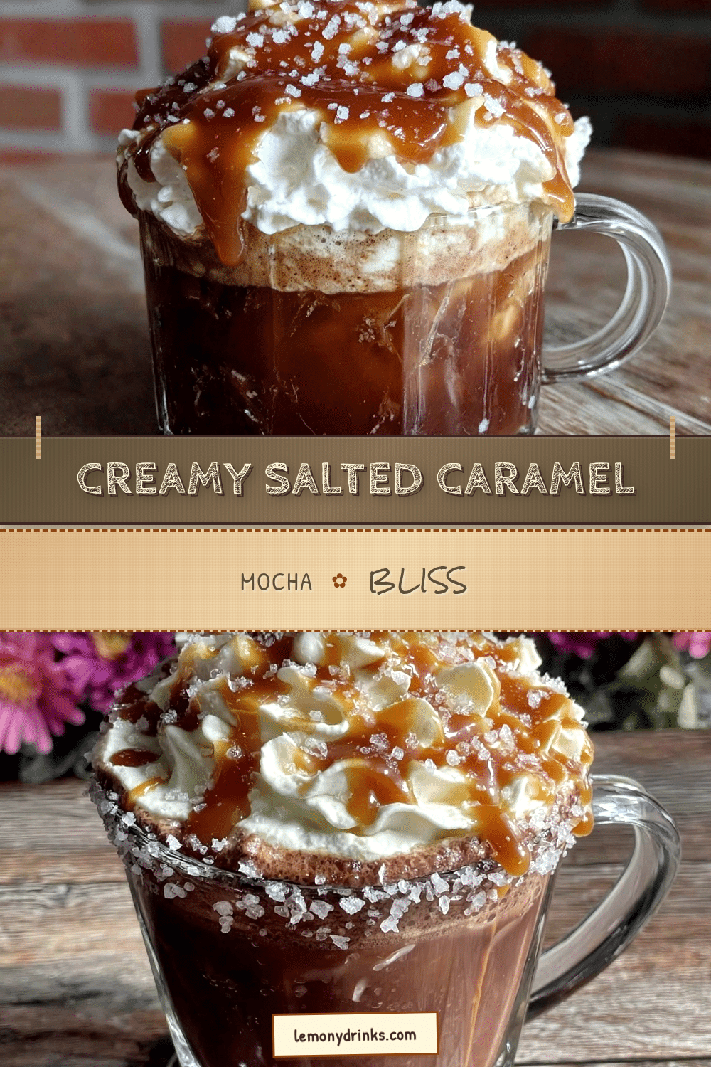 creamy salted caramel mocha recipe