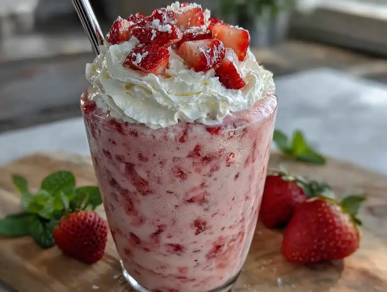 creamy strawberry protein shake boost preparation steps