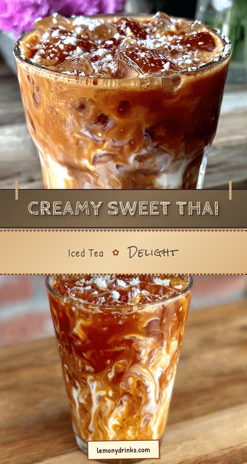 creamy thai iced tea recipe
