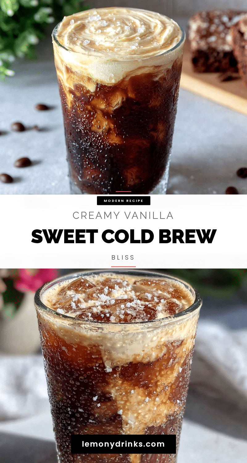 creamy vanilla sweet cream cold brew recipe