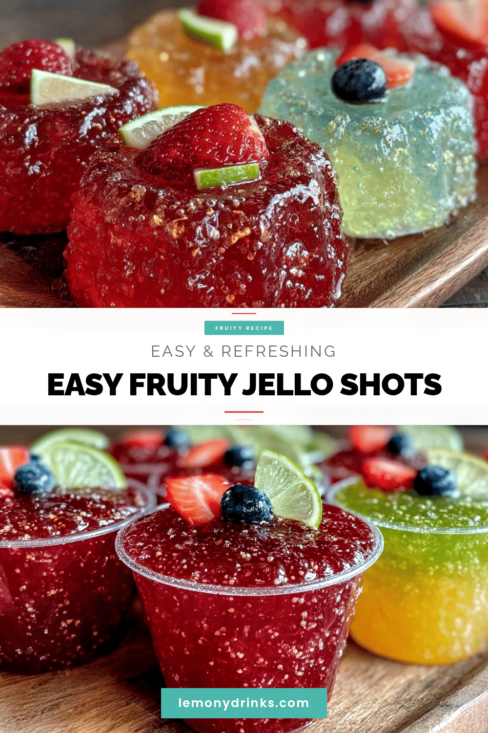 easy fruity jello shots recipe