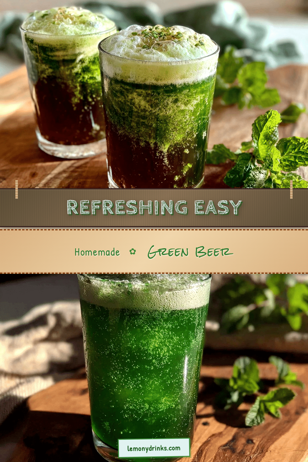 easy green beer recipe recipe