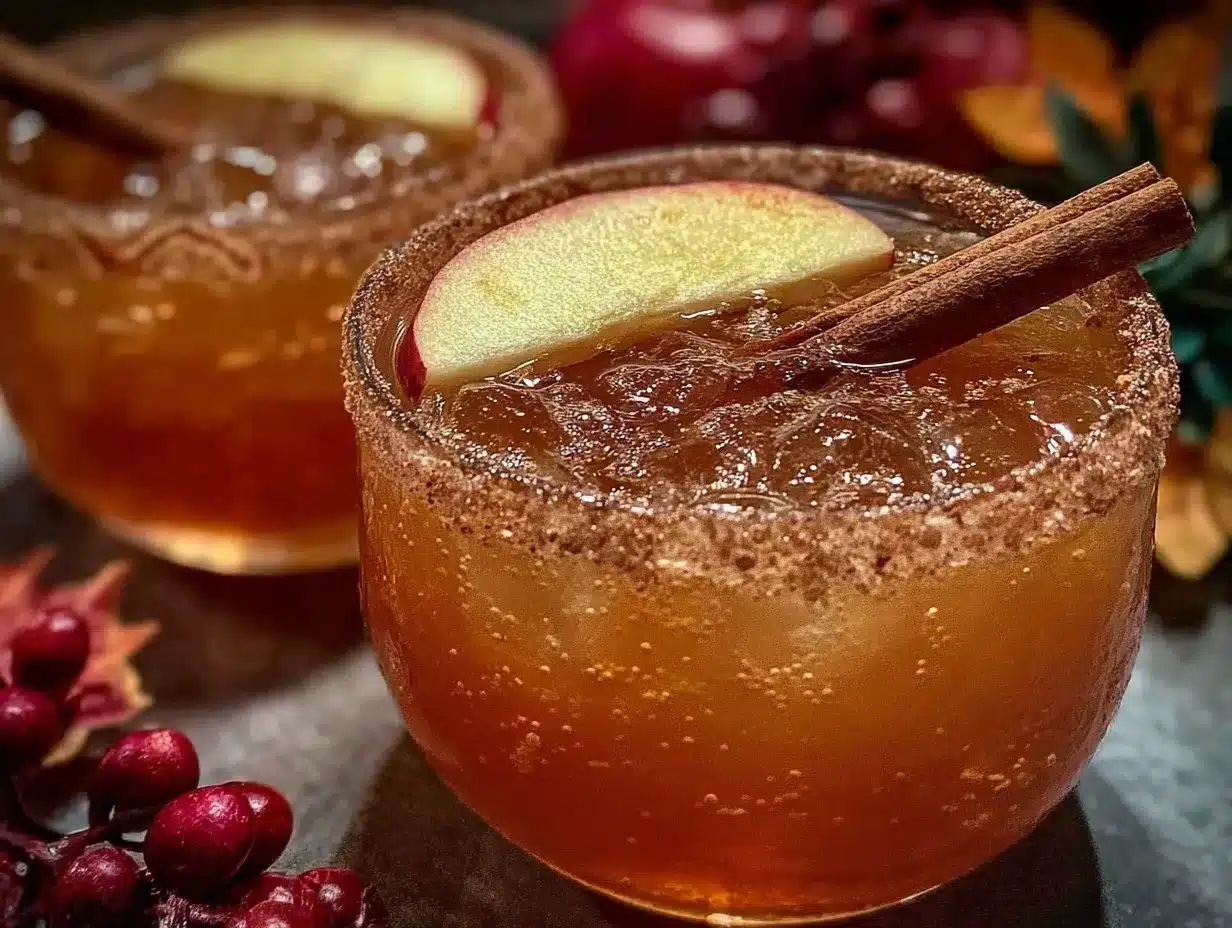 fireball cider cocktail preparation steps