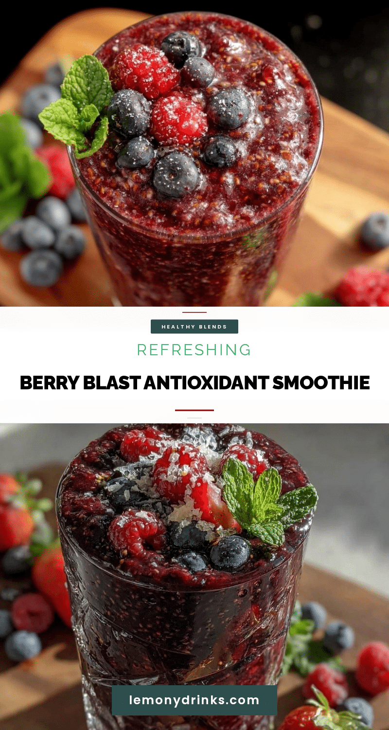 Fresh Berry Blast Antioxidant Smoothie recipe