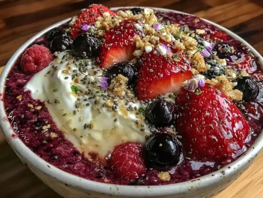 Fresh Berry Blast Smoothie Bowl - featured image