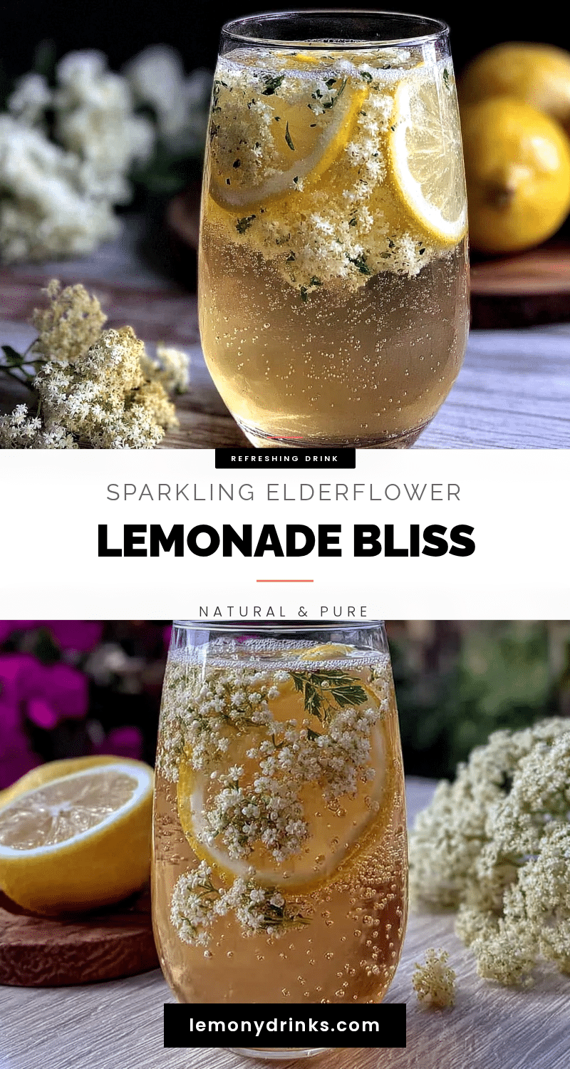 fresh elderflower sparkling lemonade recipe