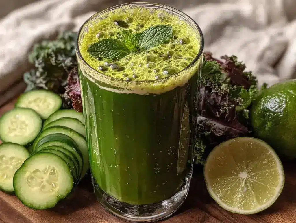 Fresh Green Goddess Detox Juice - featured image