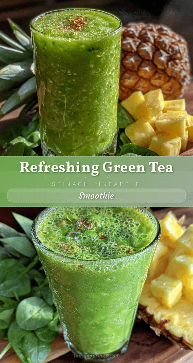 fresh green tea smoothie recipe