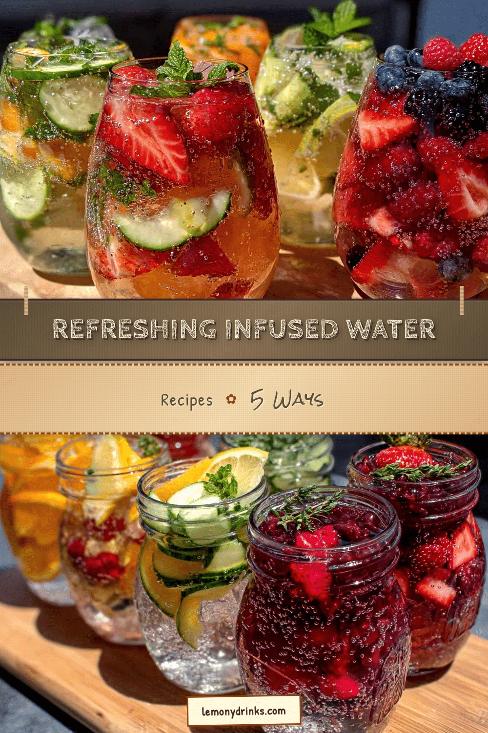 fresh infused water recipe