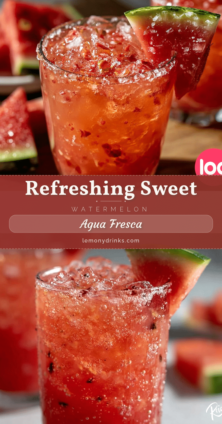 fresh watermelon agua fresca recipe