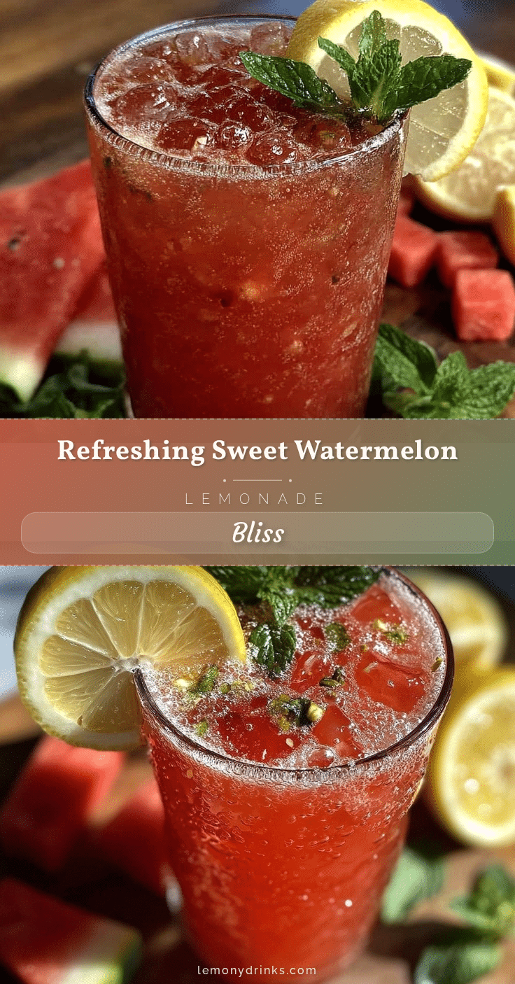 fresh watermelon lemonade recipe recipe