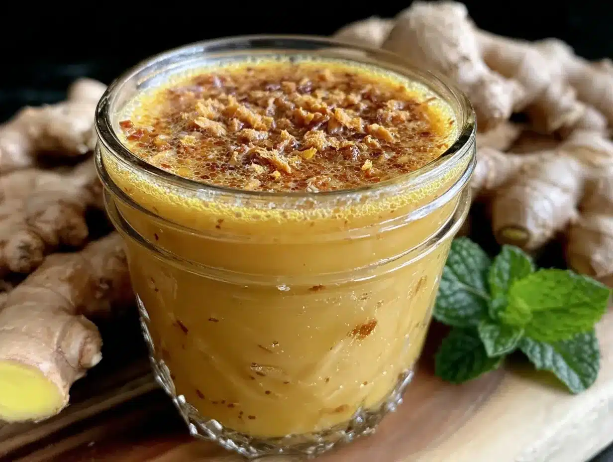 Ginger Turmeric Energy Tonic preparation steps