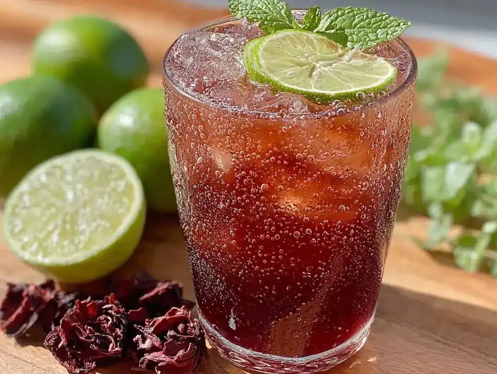 hibiscus iced tea - featured image
