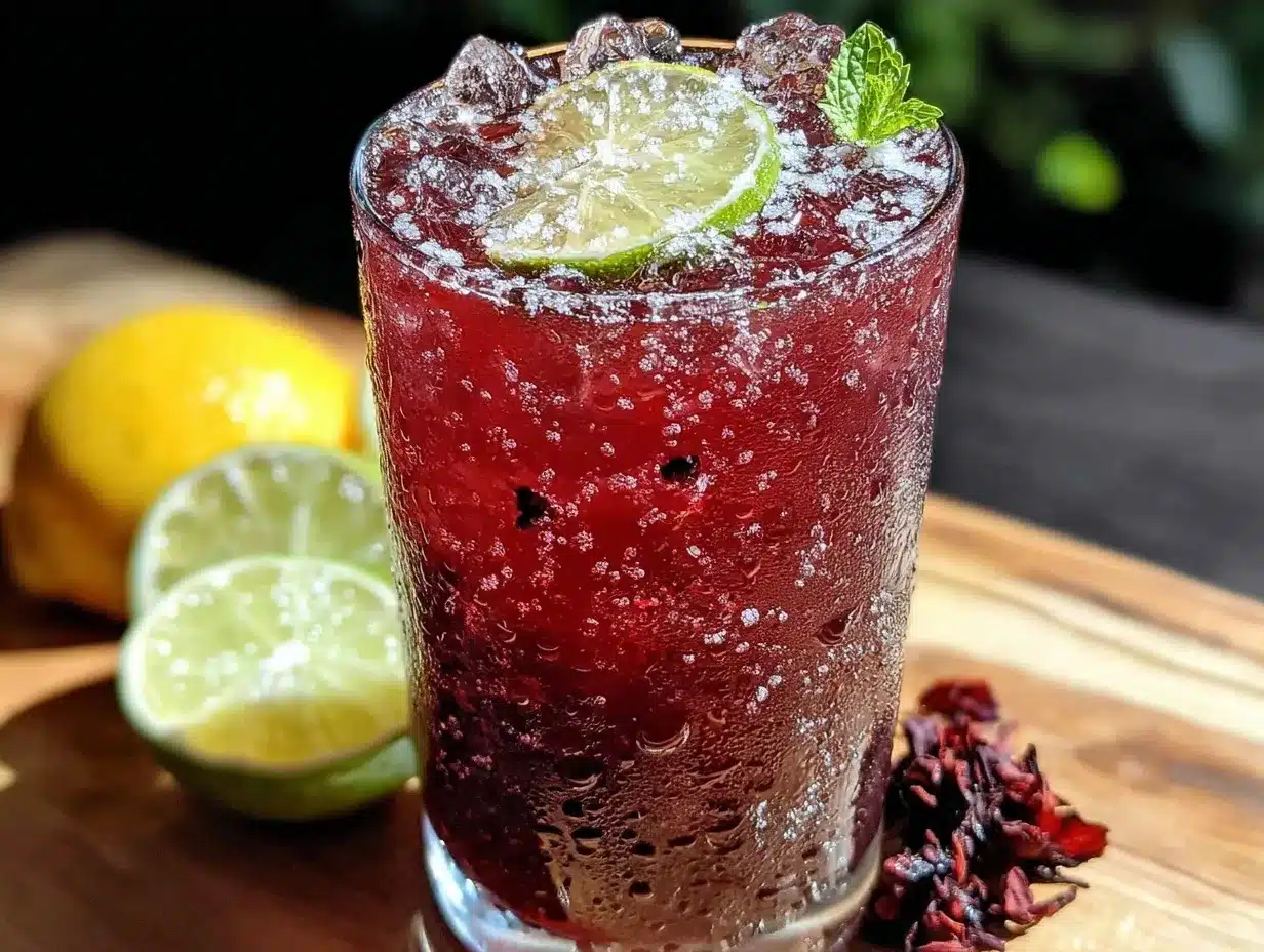 hibiscus iced tea preparation steps