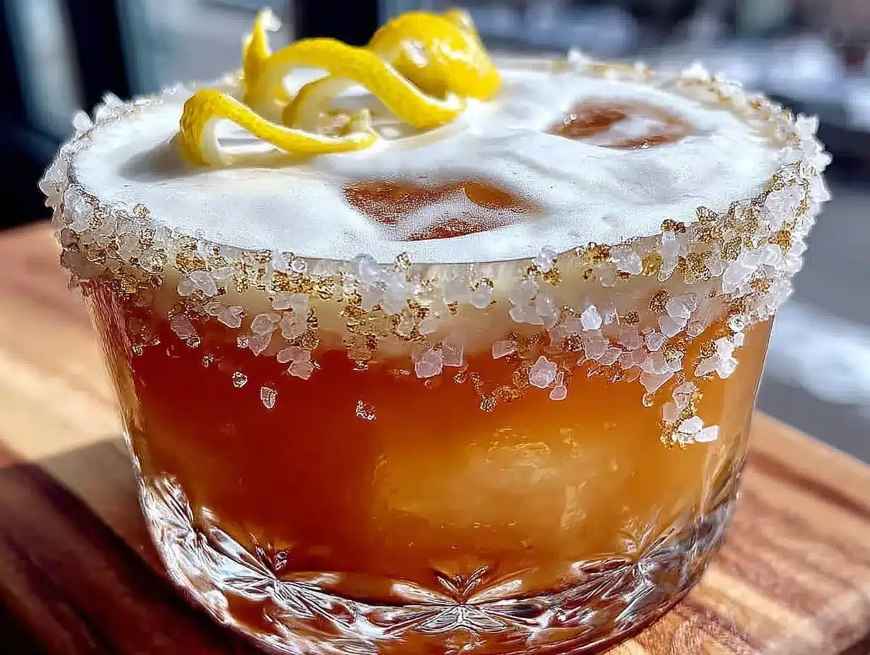 irish whiskey sour preparation steps