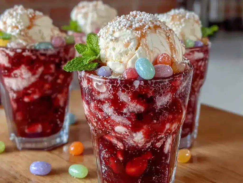 jelly bean soda float bar - featured image