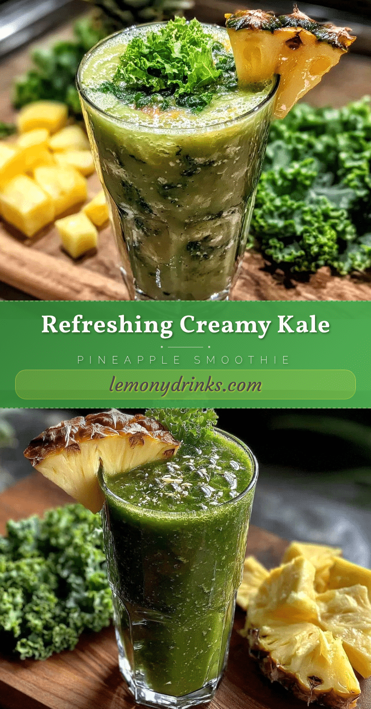 kale pineapple green smoothie recipe recipe