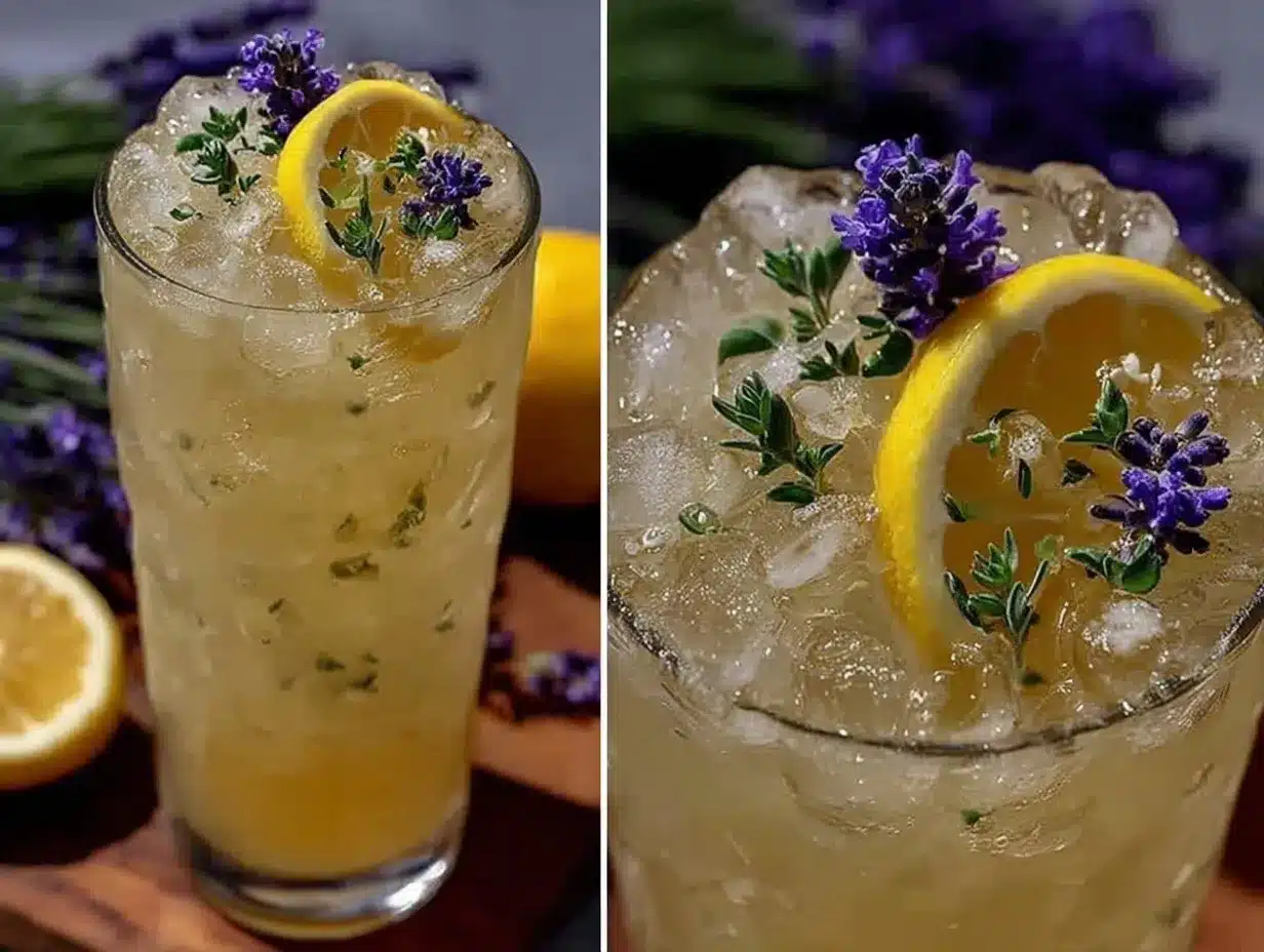 lavender honey lemonade recipe preparation steps