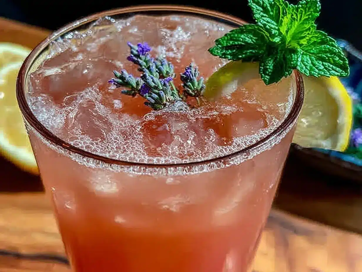 lavender lemonade recipe preparation steps
