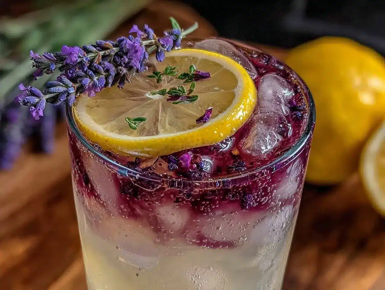 lavender lemonade recipe preparation steps