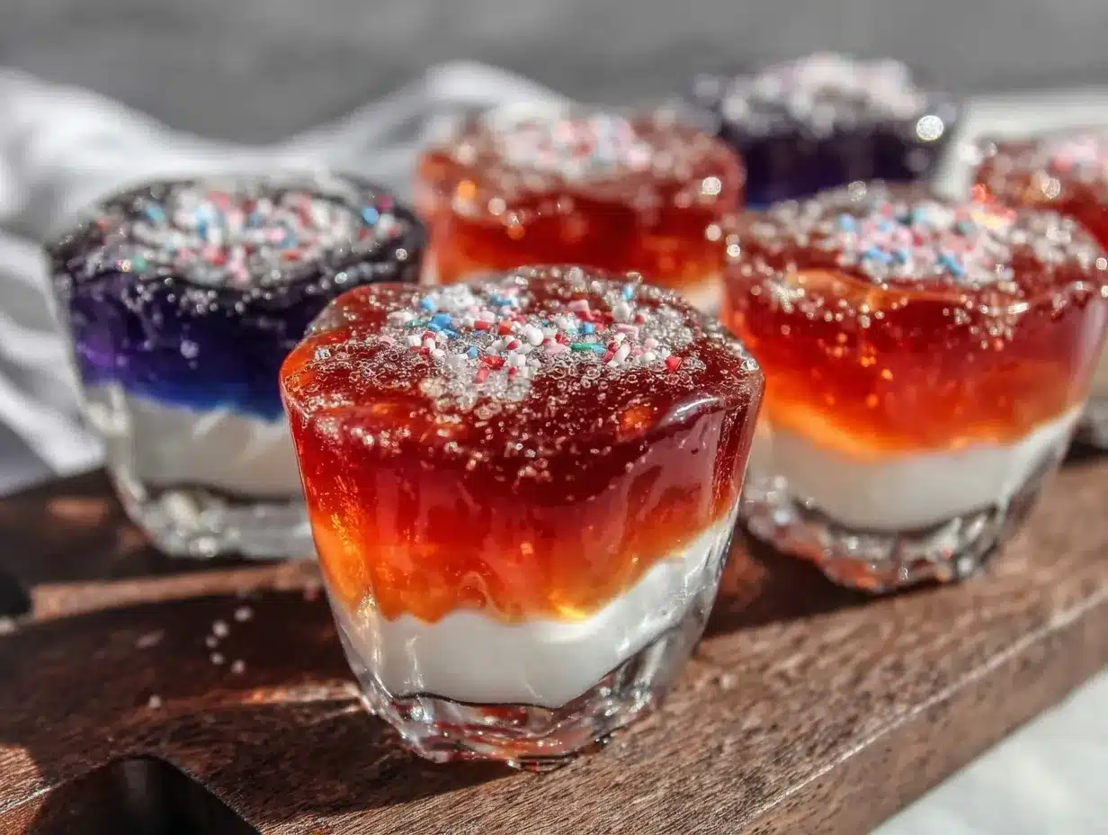layered jello shots preparation steps