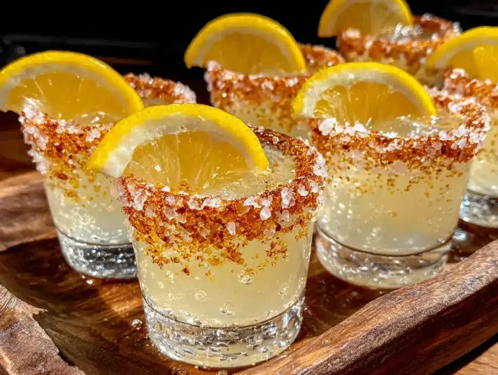 lemon drop shots recipe - featured image