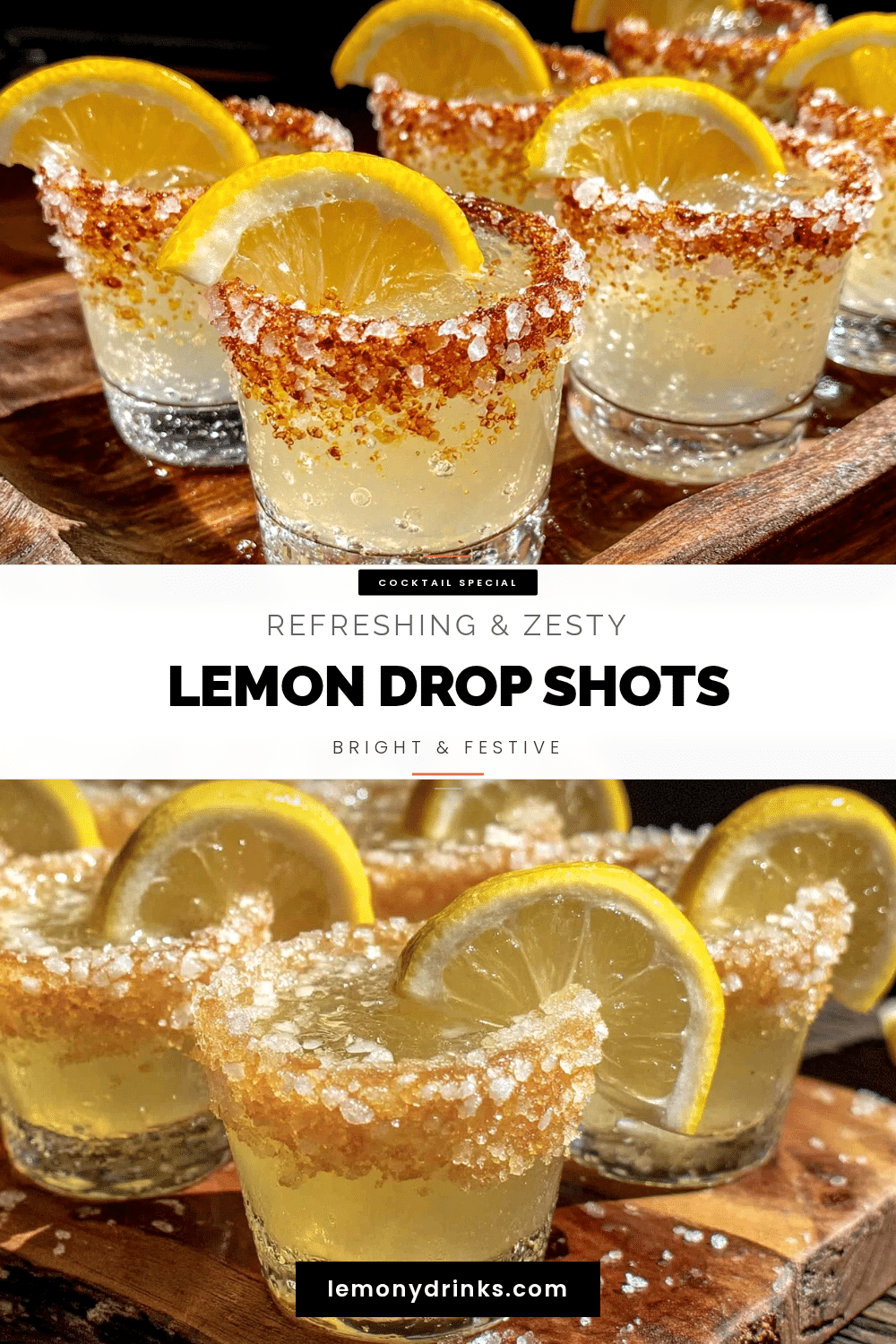 lemon drop shots recipe recipe