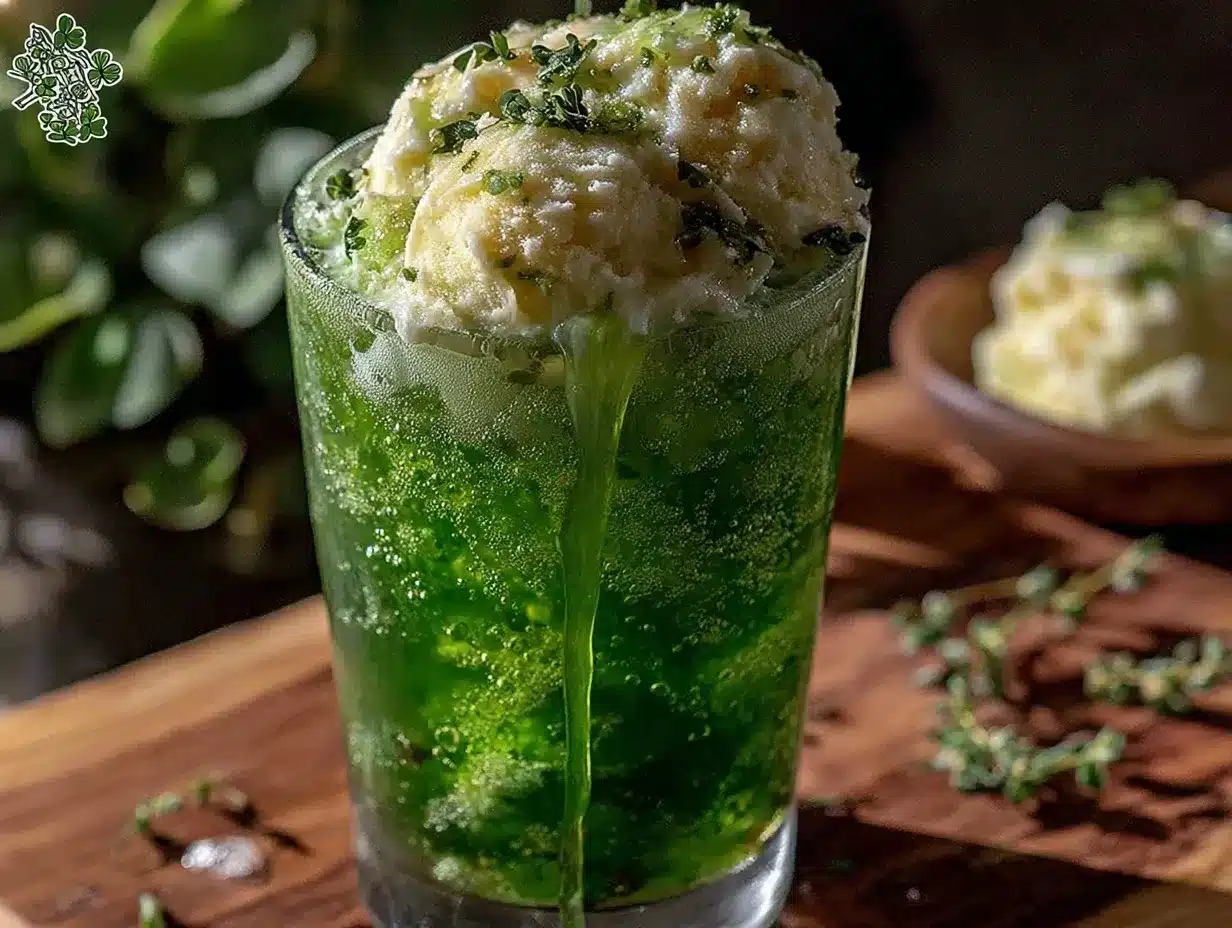 leprechaun green punch preparation steps