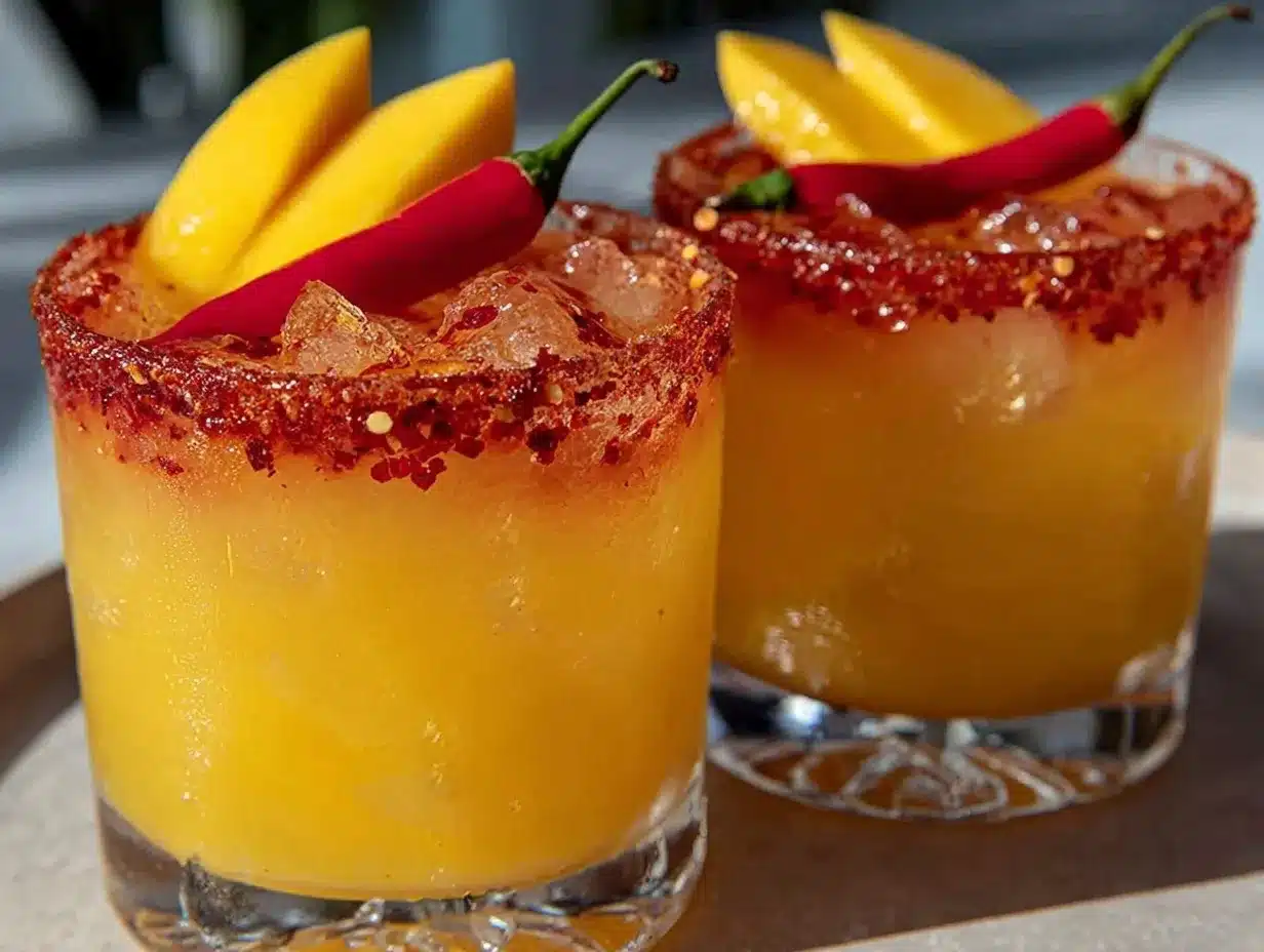 mango chili margarita preparation steps